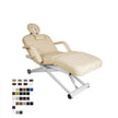 SilverFox 3 motors 4 Section Electric Massage Table 2274B with Hand Controller Cream / Black
