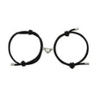 Simple Nylon Love Magnetic Bracelet
