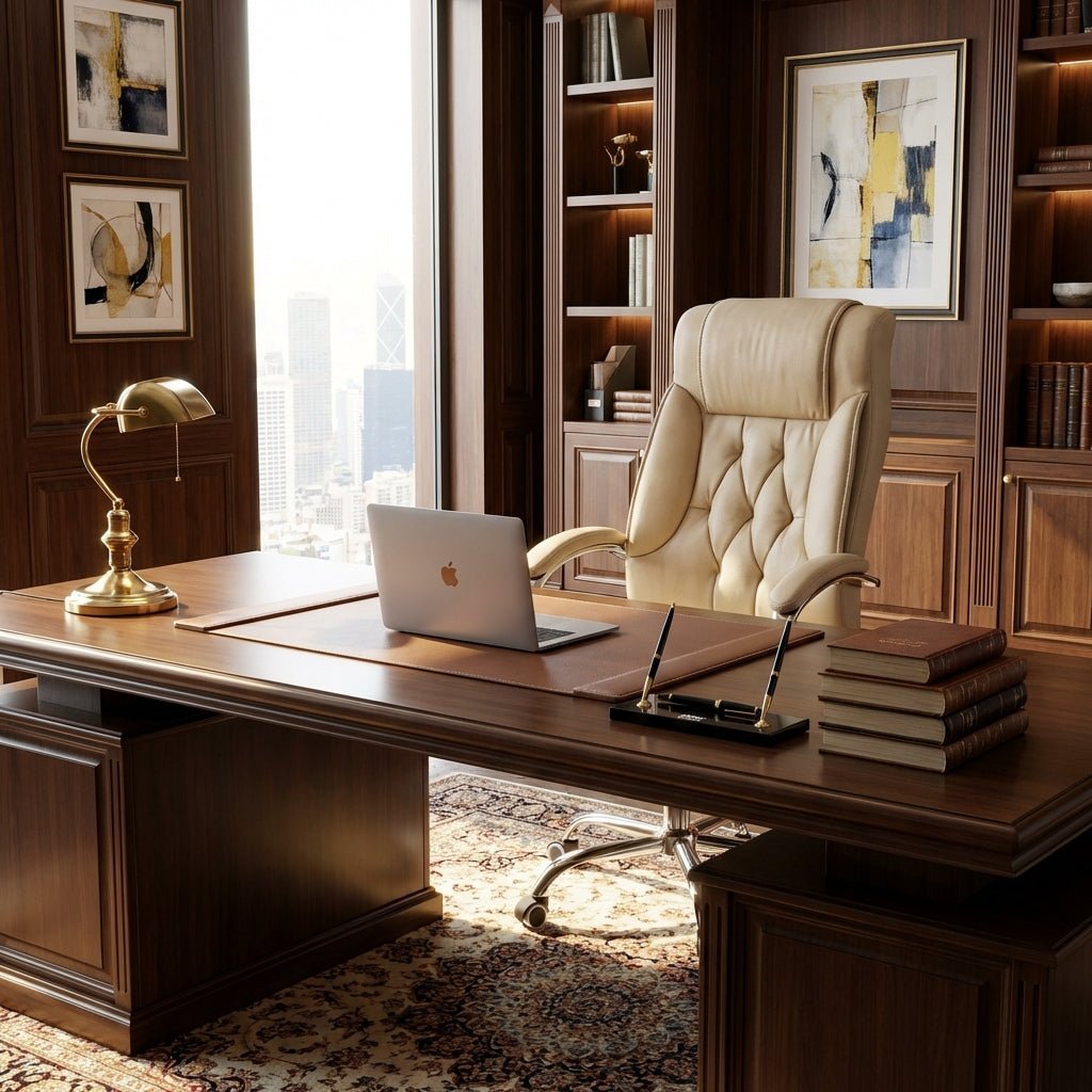 Siracusa Premium Leather Office Chair