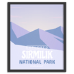 Sirmilik National Park 'Explored' Poster, Canada Parks