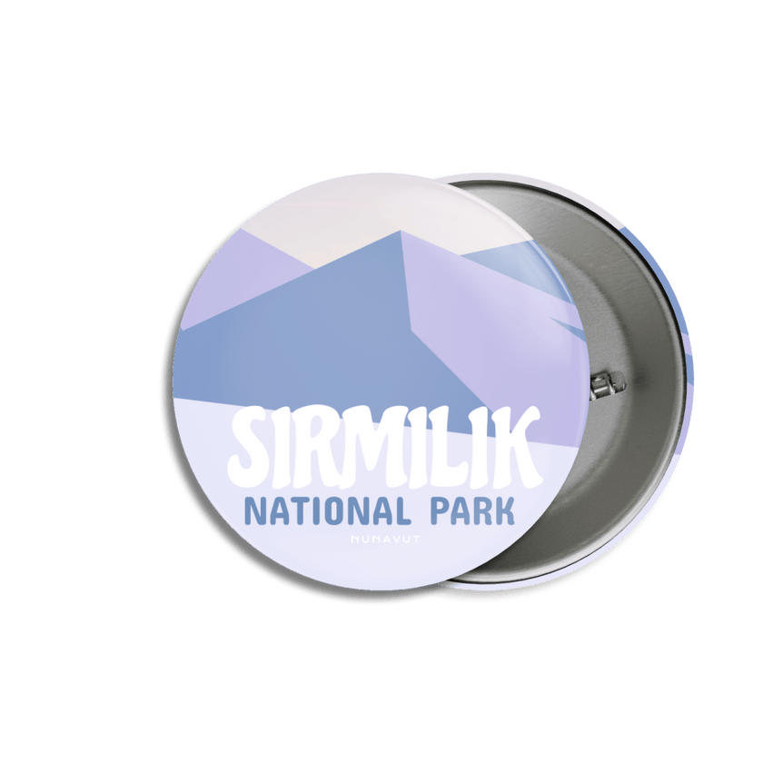 Sirmilik National Park of Canada Pinback Button, Canada Parks
