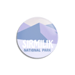 Sirmilik National Park of Canada Pinback Button, Canada Parks