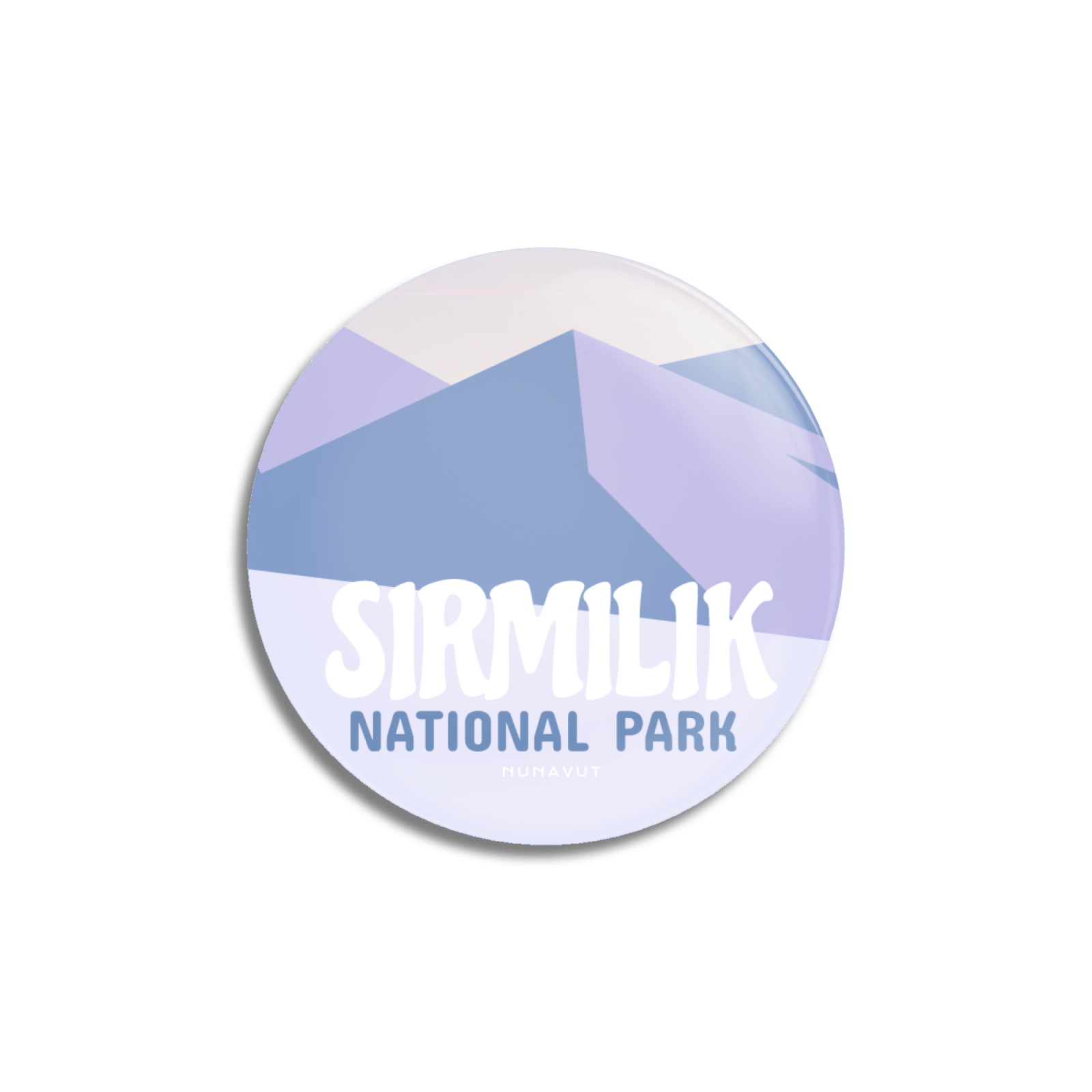 Sirmilik National Park of Canada Pinback Button, Canada Parks
