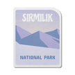 Sirmilik National Park of Canada Waterproof Vinyl Sticker, Canada Parks