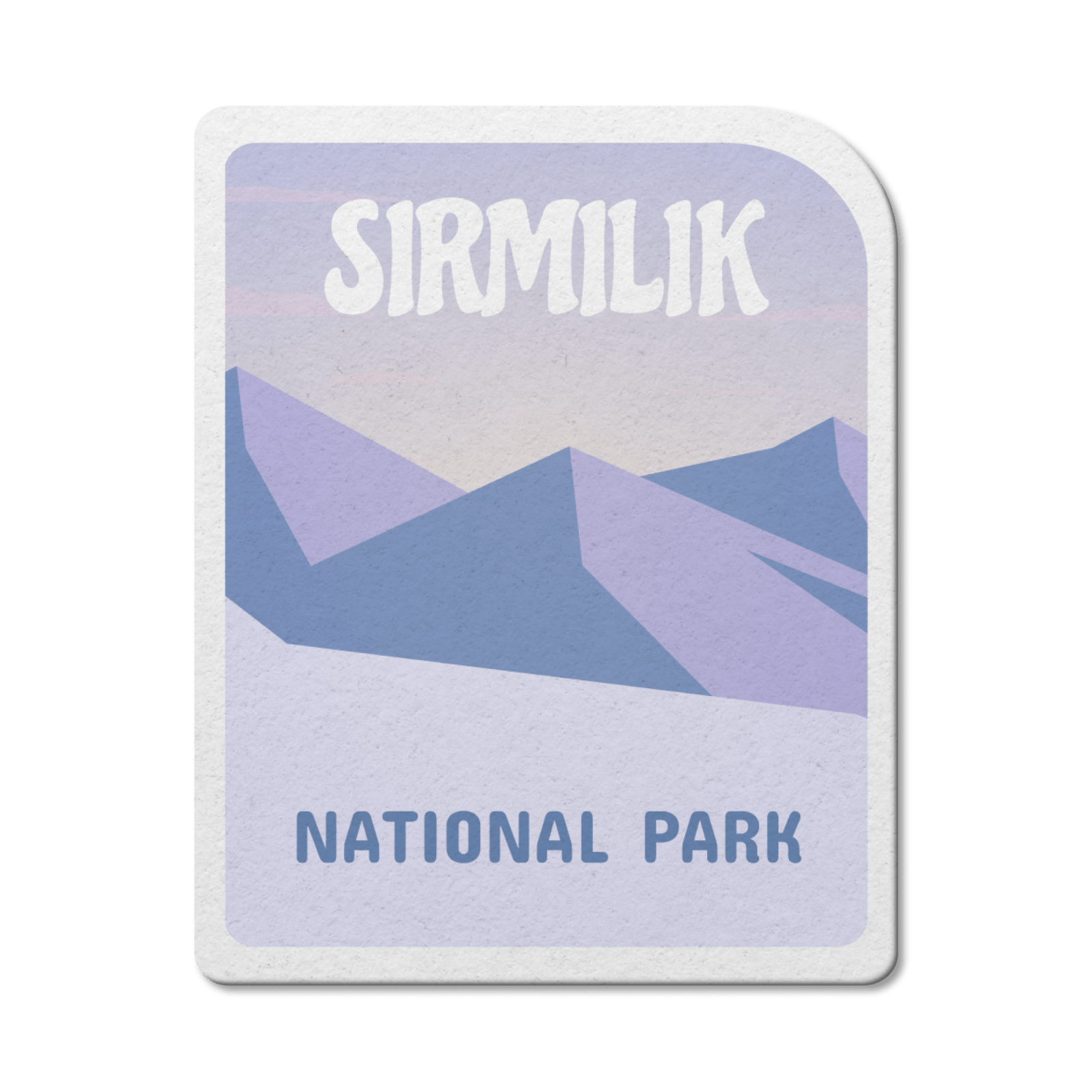Sirmilik National Park of Canada Waterproof Vinyl Sticker, Canada Parks