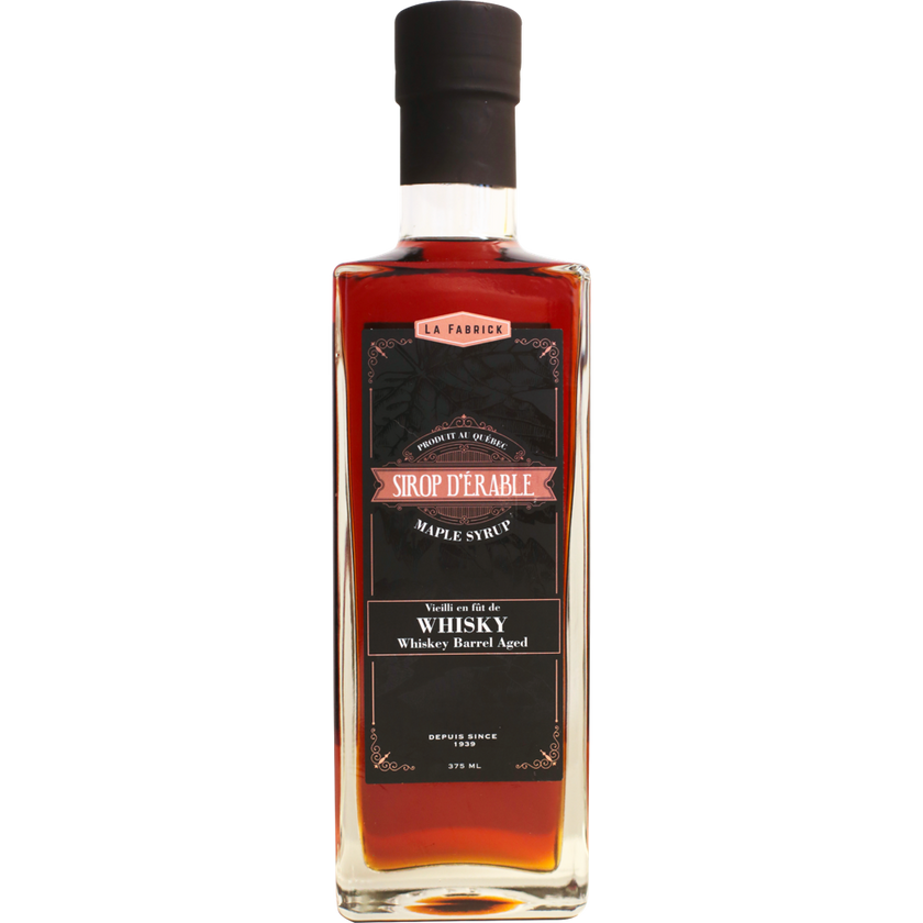 Sirop d'érable vieilli en fût Whisky