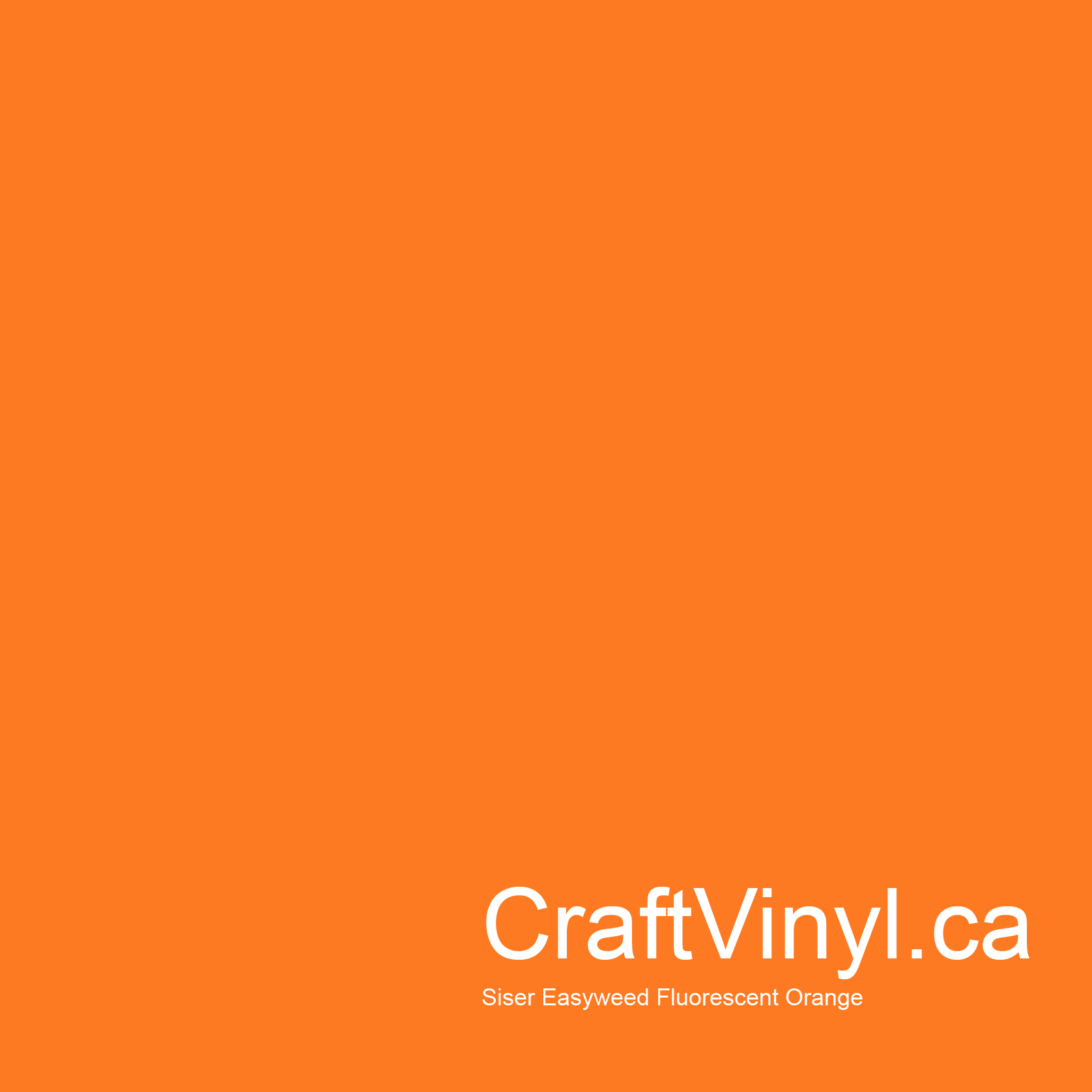 Siser Easyweed Fluorescent Orange 12