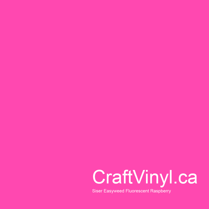 Siser Fluorescent Raspberry Easyweed 12