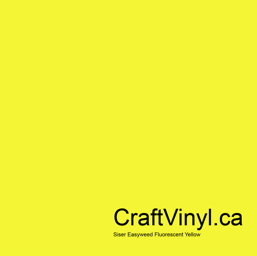 Siser Easyweed  Fluorescent Yellow 12