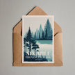 Six Mile Ontario Provincial Park Postcard, Canada Parks