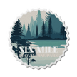 Six Mile Ontario Provincial Park Waterproof Vinyl Sticker, Canada Parks