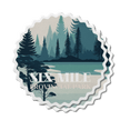 Six Mile Ontario Provincial Park Waterproof Vinyl Sticker, Canada Parks