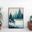 Six Mile Provincial Park 'Explored' Poster, Canada Parks