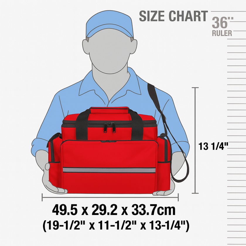 CSA Z1220 TYPE 3 INTERMEDIATE MEDIUM FIRST AID KIT BULK IN SOFT PACK BAG