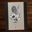 Sketchy Floral - Hello 4x6