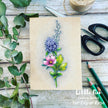 Sketchy Floral - Hello 4x6