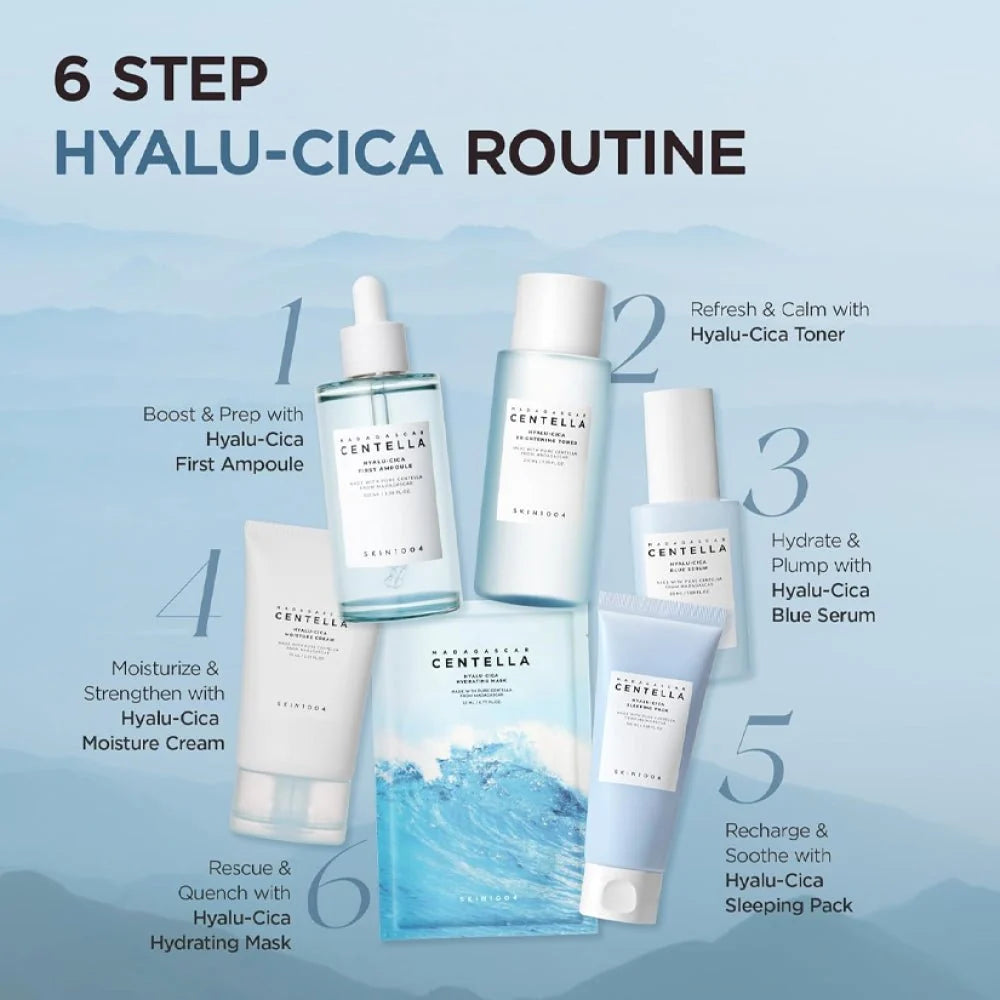SKIN1004 Madagascar Centella Hyalu-Cica Blue Serum 50ml
