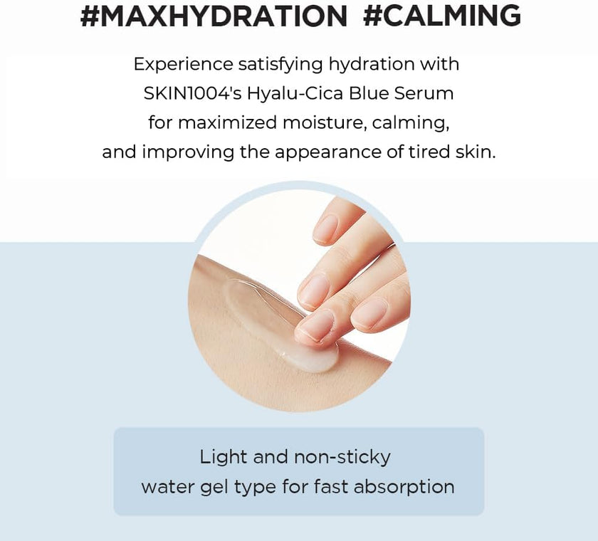 SKIN1004 Madagascar Centella Hyalu-Cica Blue Serum 50ml