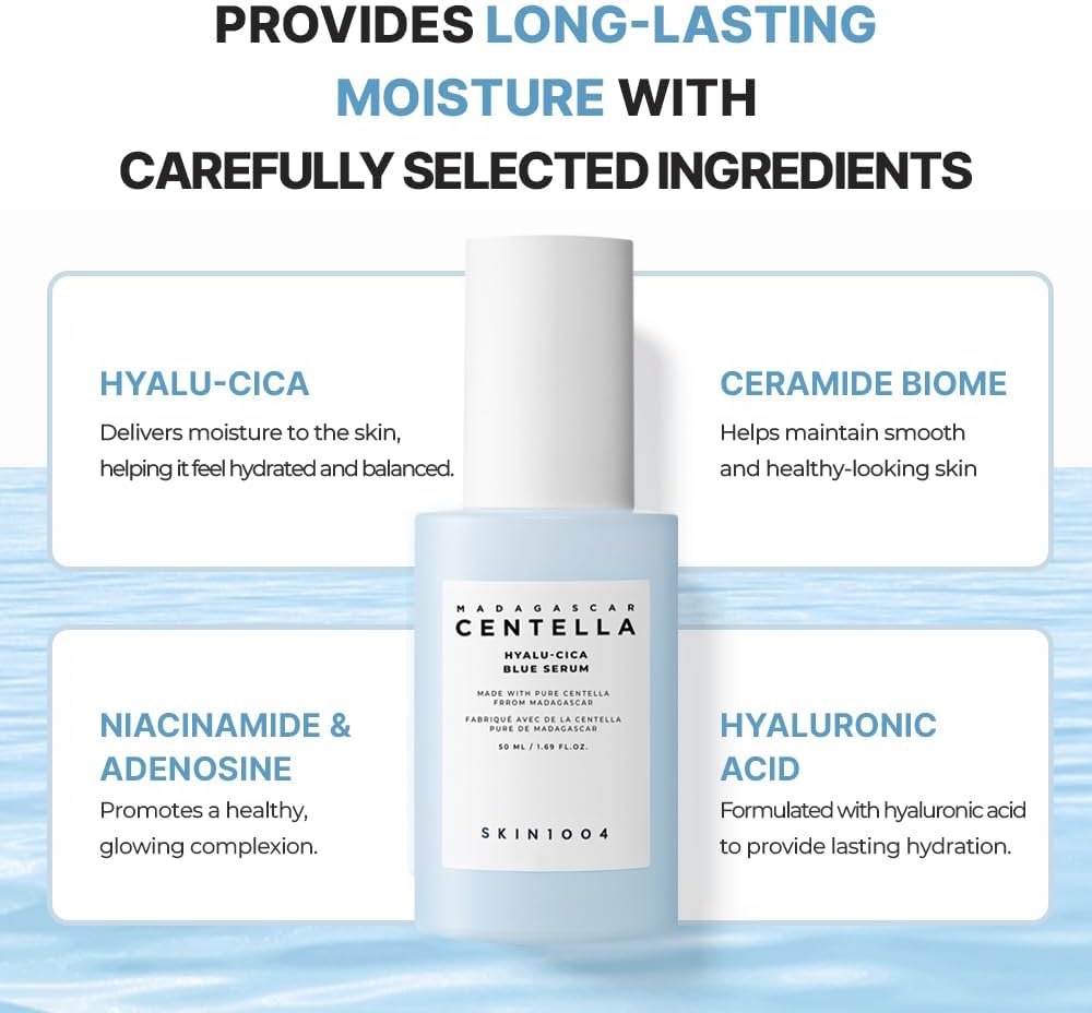 SKIN1004 Madagascar Centella Hyalu-Cica Blue Serum Mini 30ml