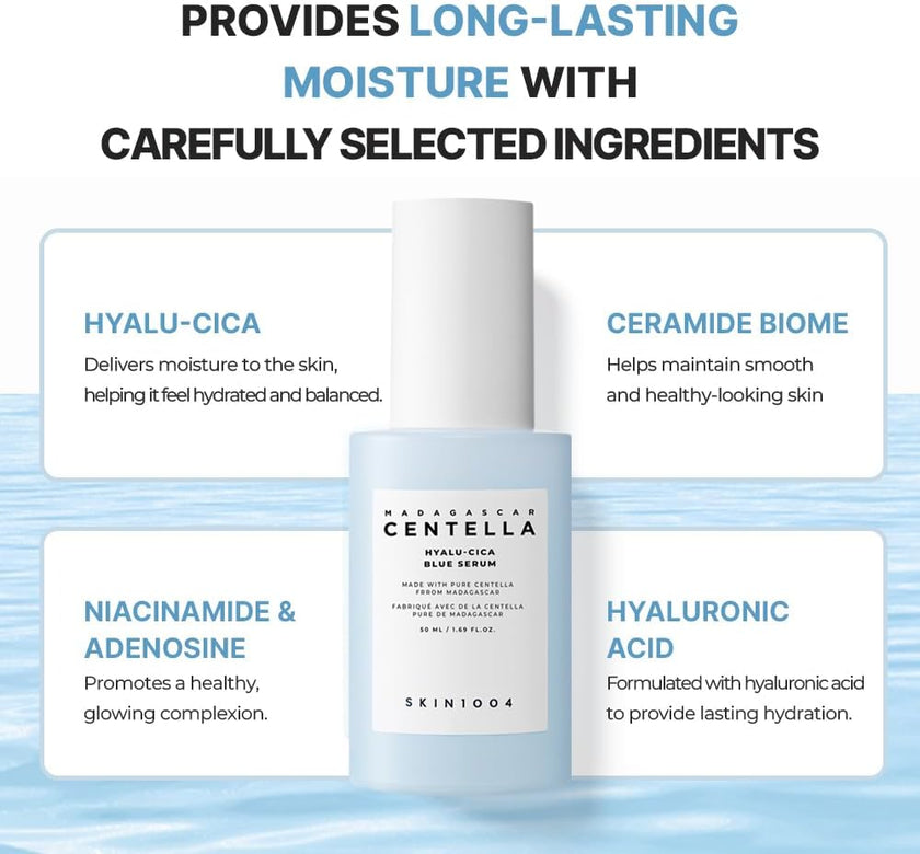 SKIN1004 Madagascar Centella Hyalu-Cica Blue Serum Mini 30ml