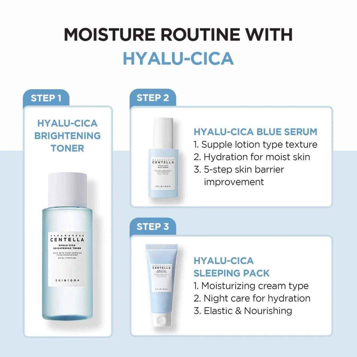 SKIN1004 Madagascar Centella Hyalu-Cica Brightening Toner 210ml