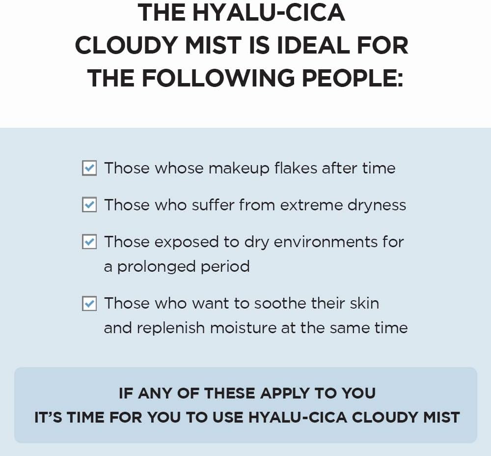 SKIN1004 Madagascar Centella Hyalu-Cica Cloudy Mist 120ml