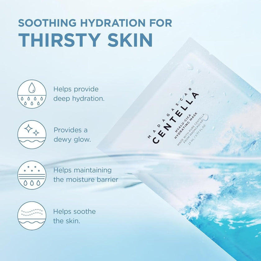 SKIN1004 Madagascar Centella Hyalu-Cica Hydrating Mask 23ml