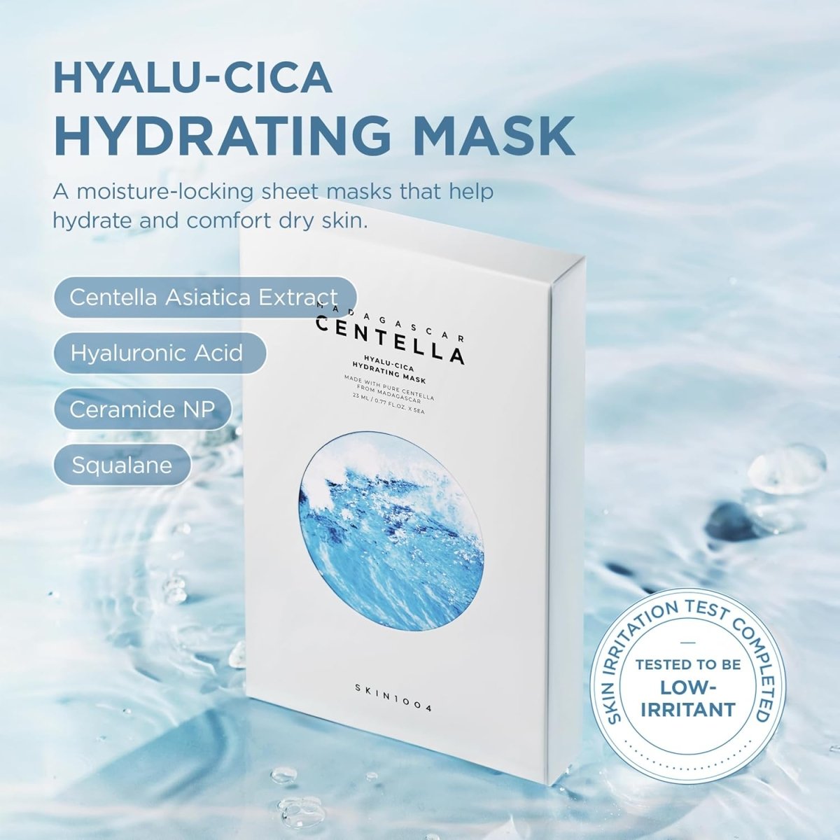 SKIN1004 Madagascar Centella Hyalu-Cica Hydrating Mask 23ml