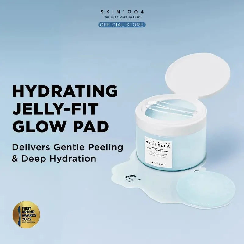 SKIN1004 Madagascar Centella Hyalu-Cica Jelly-Fit Ampoule Pad 60pads
