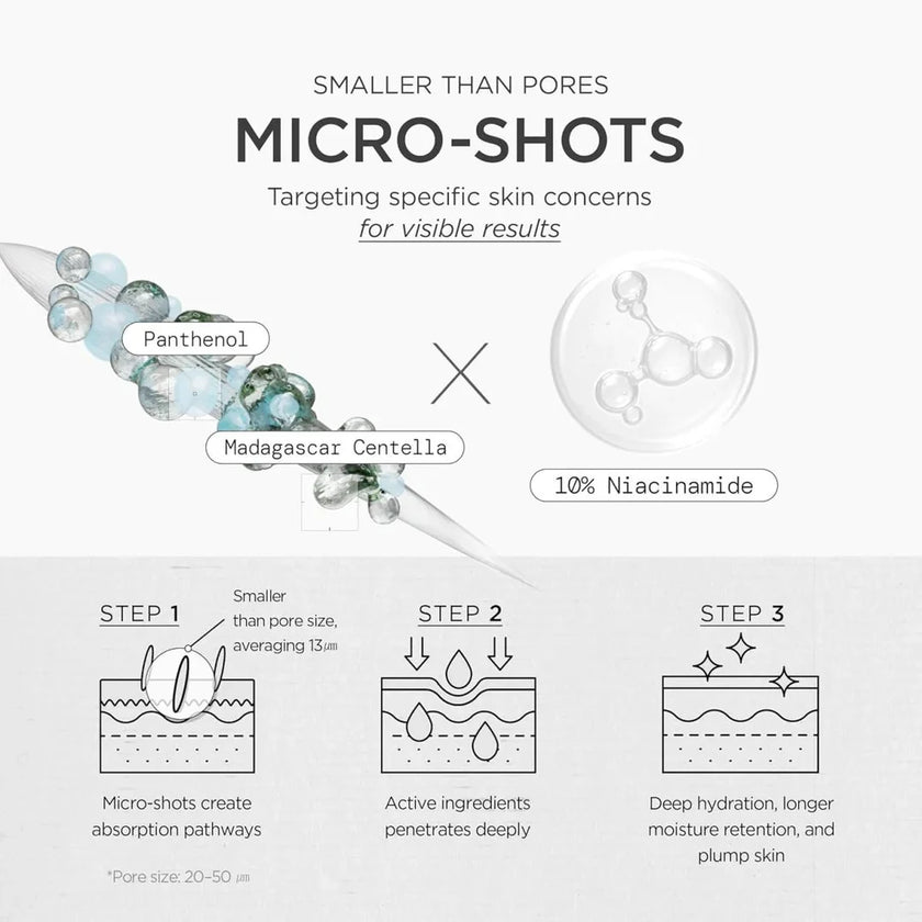 SKIN1004 Madagascar Centella Niacinamide 10 Boosting Shot Ampoule 30ml