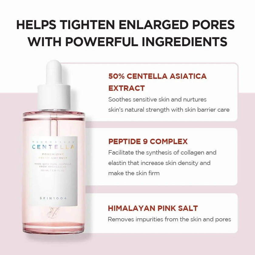 SKIN1004 Madagascar Centella Poremizing Fresh Ampoule Mini 30ml