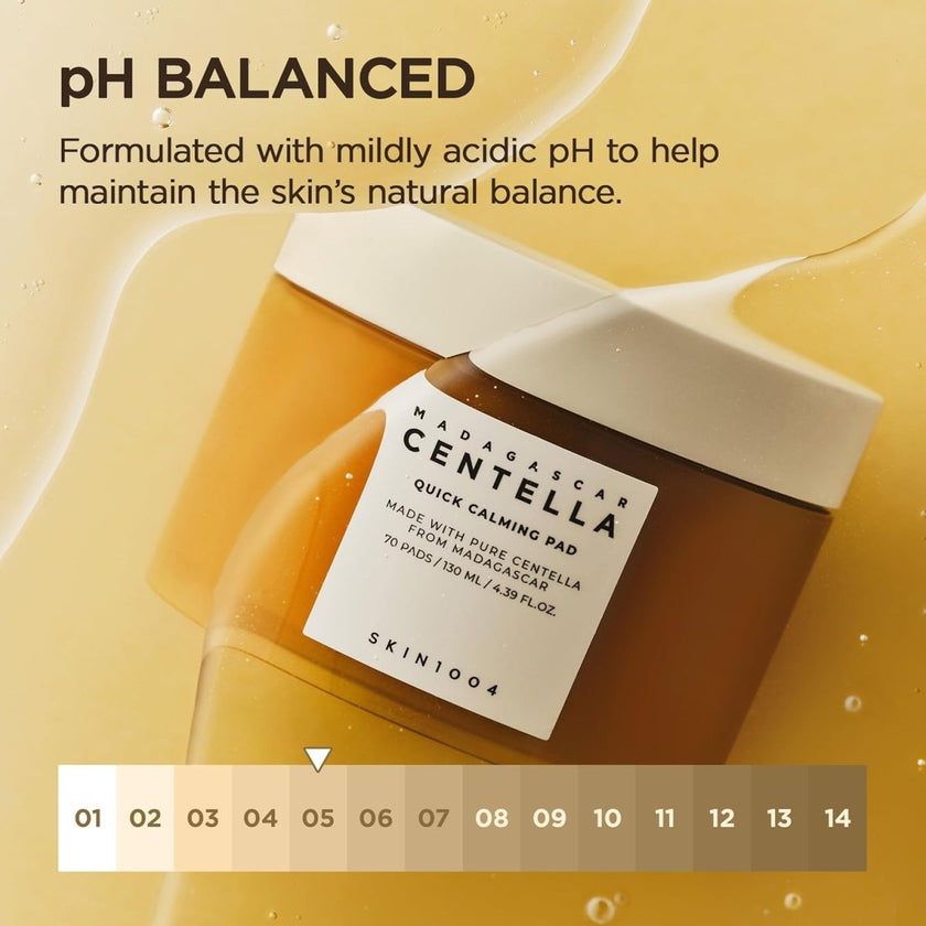 SKIN1004 Madagascar Centella Quick Calming Pad 130ml / 70pads