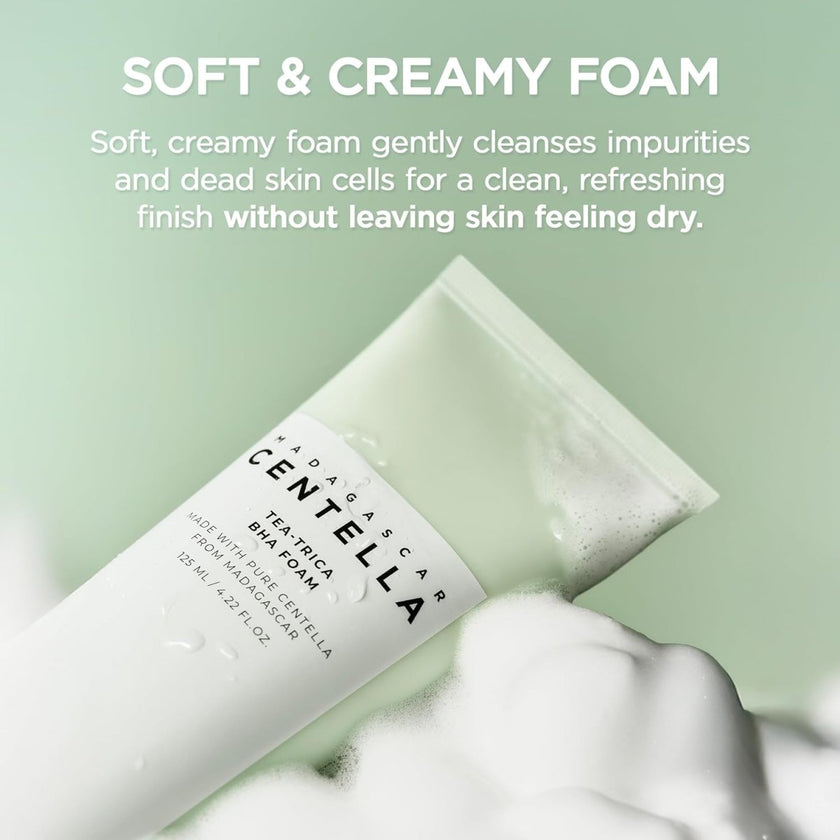 SKIN1004 Madagascar Centella Tea-Trica BHA Foam 125ml