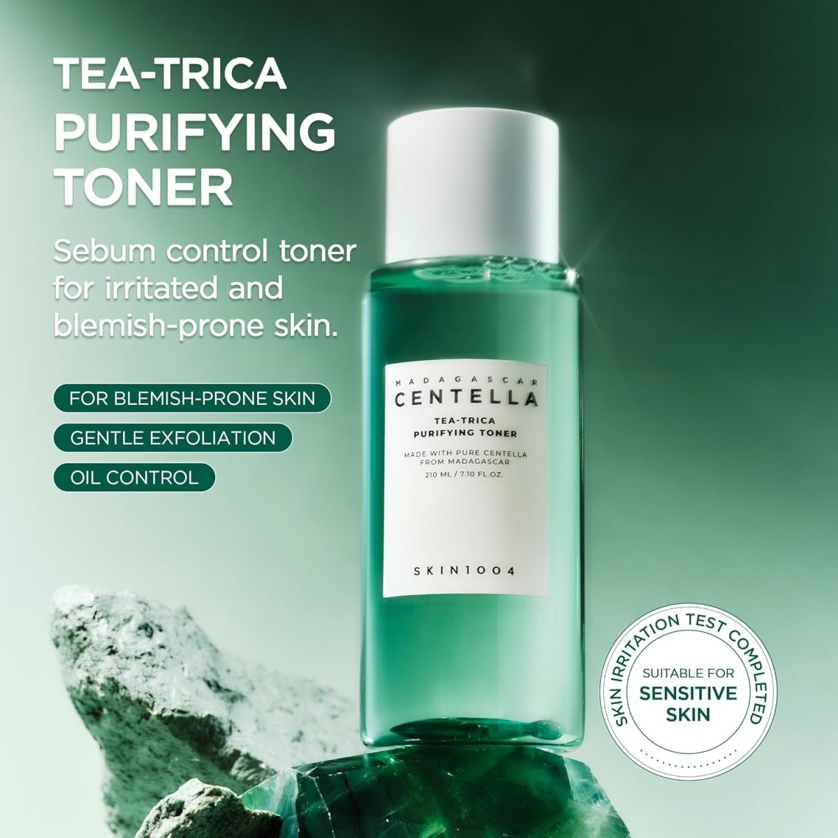 SKIN1004 Madagascar Centella Tea-Trica Purifying Toner 210ml