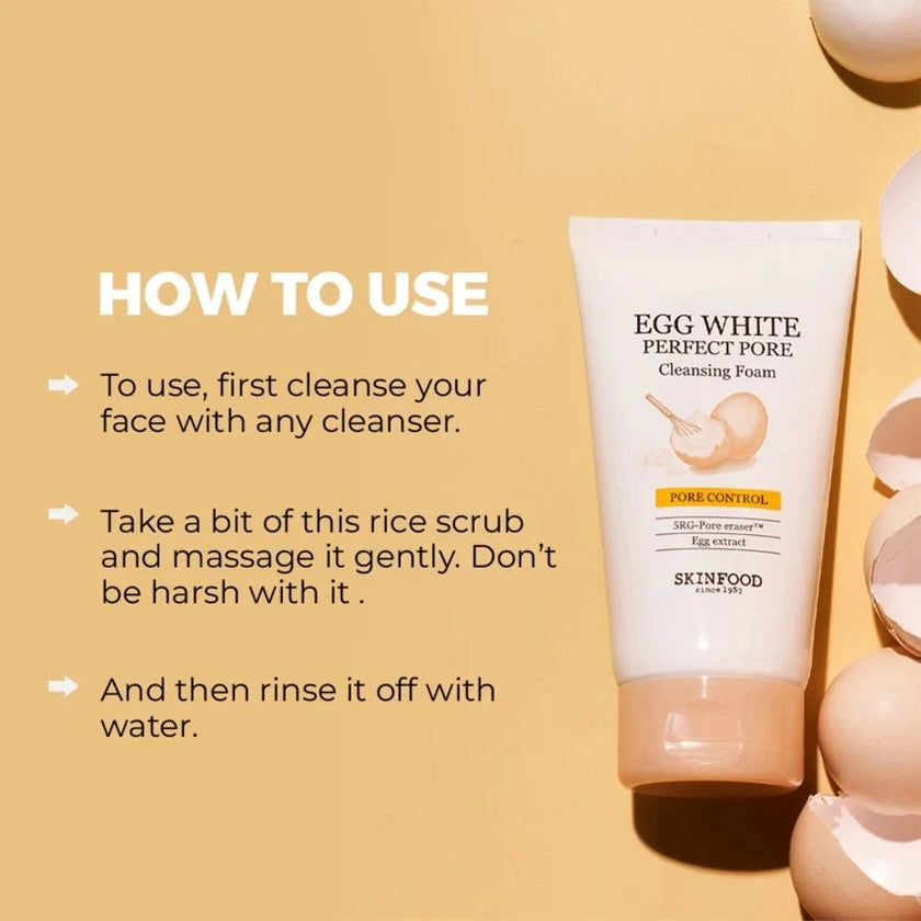 Skinfood Egg White Perfect Pore Cleansing Foam 150ml
