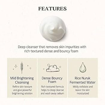Skinfood Rice Daily Brightening Scrub Foam 150ml