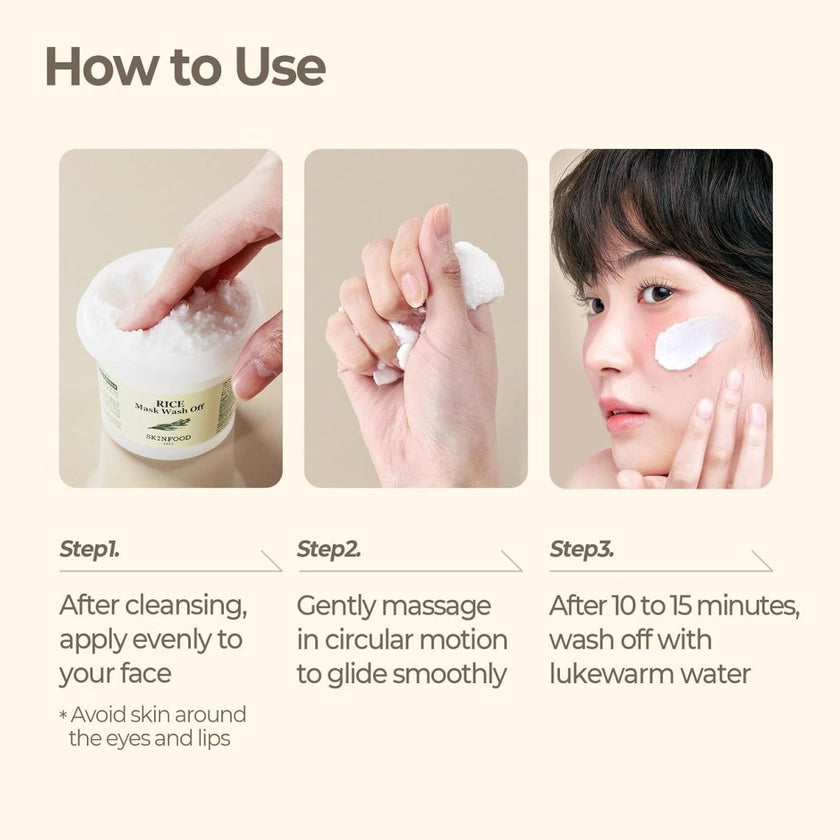 Skinfood Rice Mask Wash Off 100g