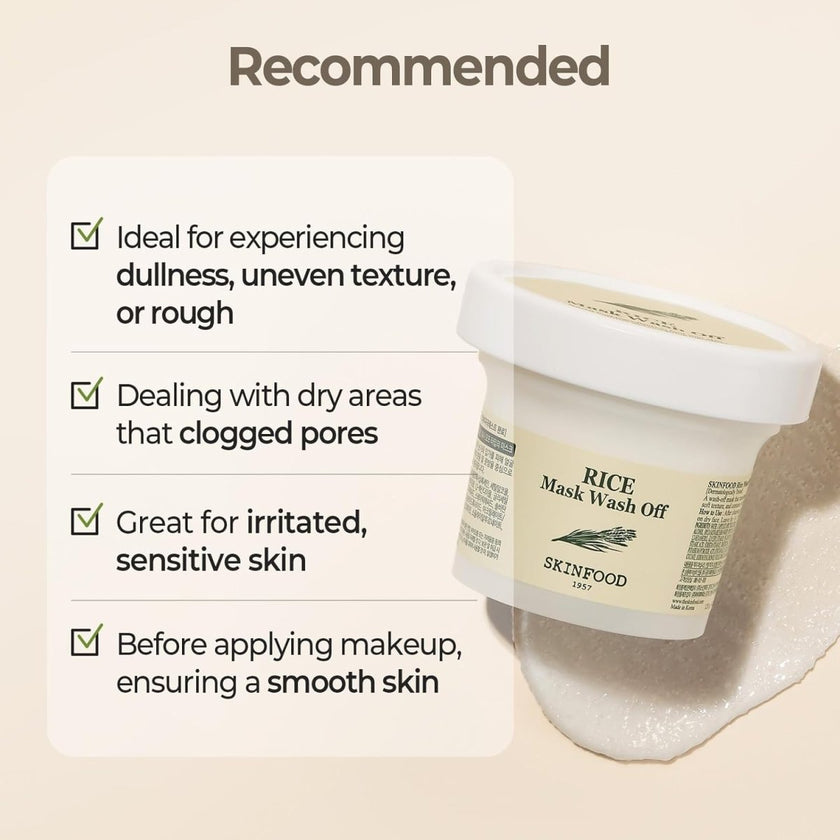 Skinfood Rice Mask Wash Off 100g