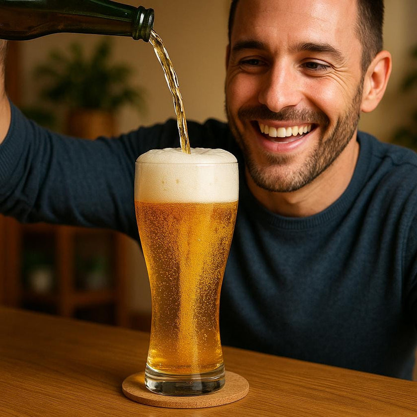 Unique 'Slash' Pilsner Glasses [Japan]