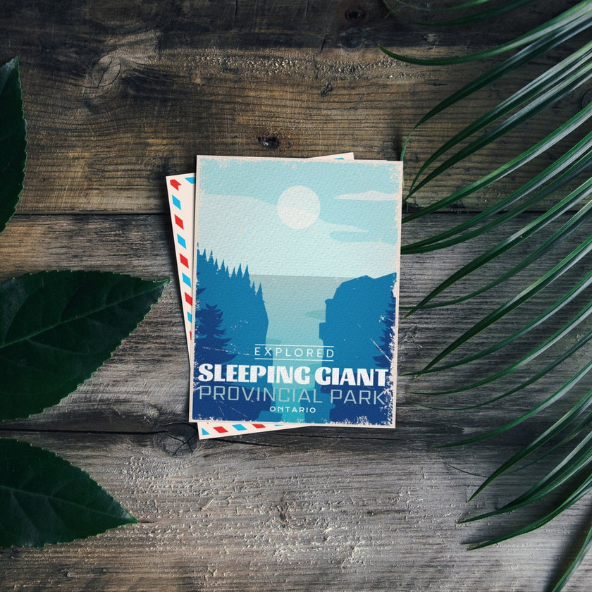 Sleeping Giant Ontario Provincial Park Postcard, Canada Parks