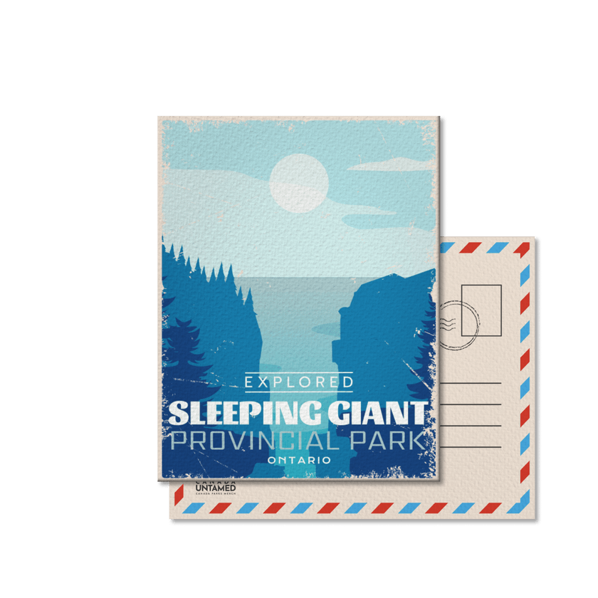 Sleeping Giant Ontario Provincial Park Postcard, Canada Parks