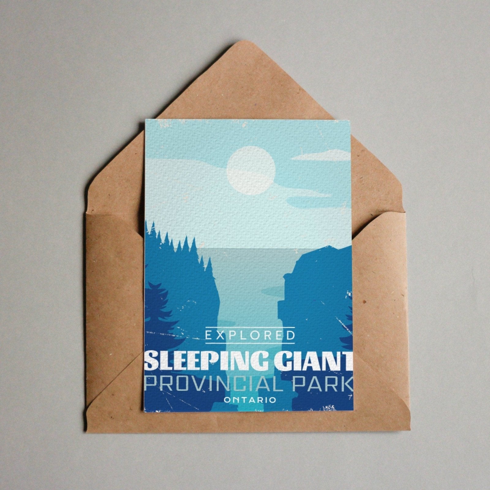 Sleeping Giant Ontario Provincial Park Postcard, Canada Parks