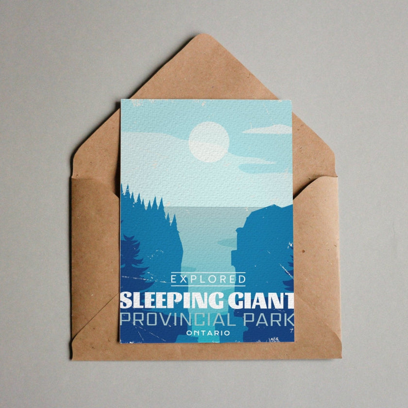 Sleeping Giant Ontario Provincial Park Postcard, Canada Parks
