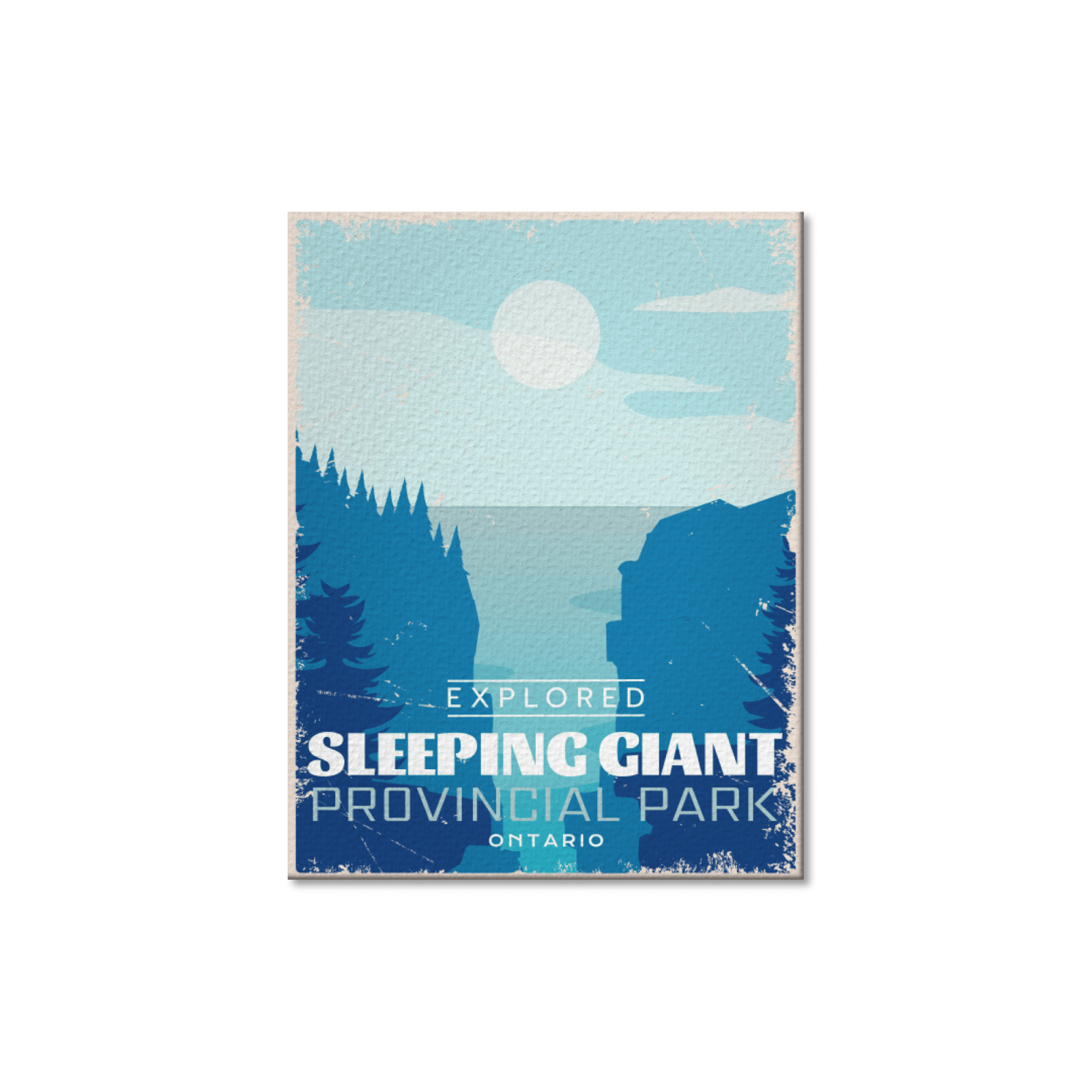 Sleeping Giant Ontario Provincial Park Postcard, Canada Parks