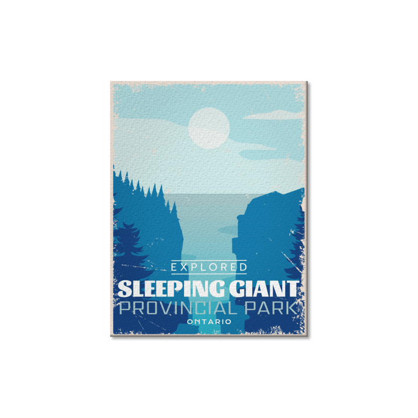 Sleeping Giant Ontario Provincial Park Postcard, Canada Parks