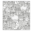 Cute and Playful Patterns Coloring Book (Spiral Edition)
