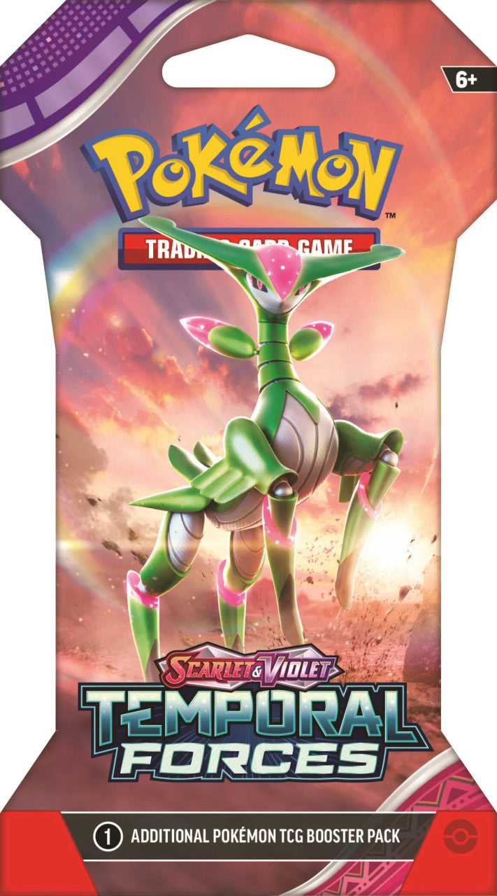 Pokémon TCG - Scarlet & Violet - Temporal Forces - Sleeved Booster Pack