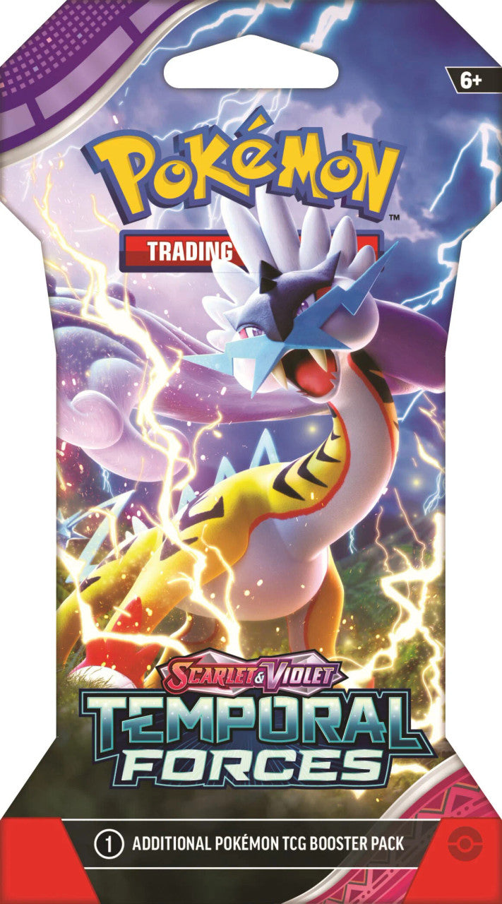 Pokémon TCG - Scarlet & Violet - Temporal Forces - Sleeved Booster Pack