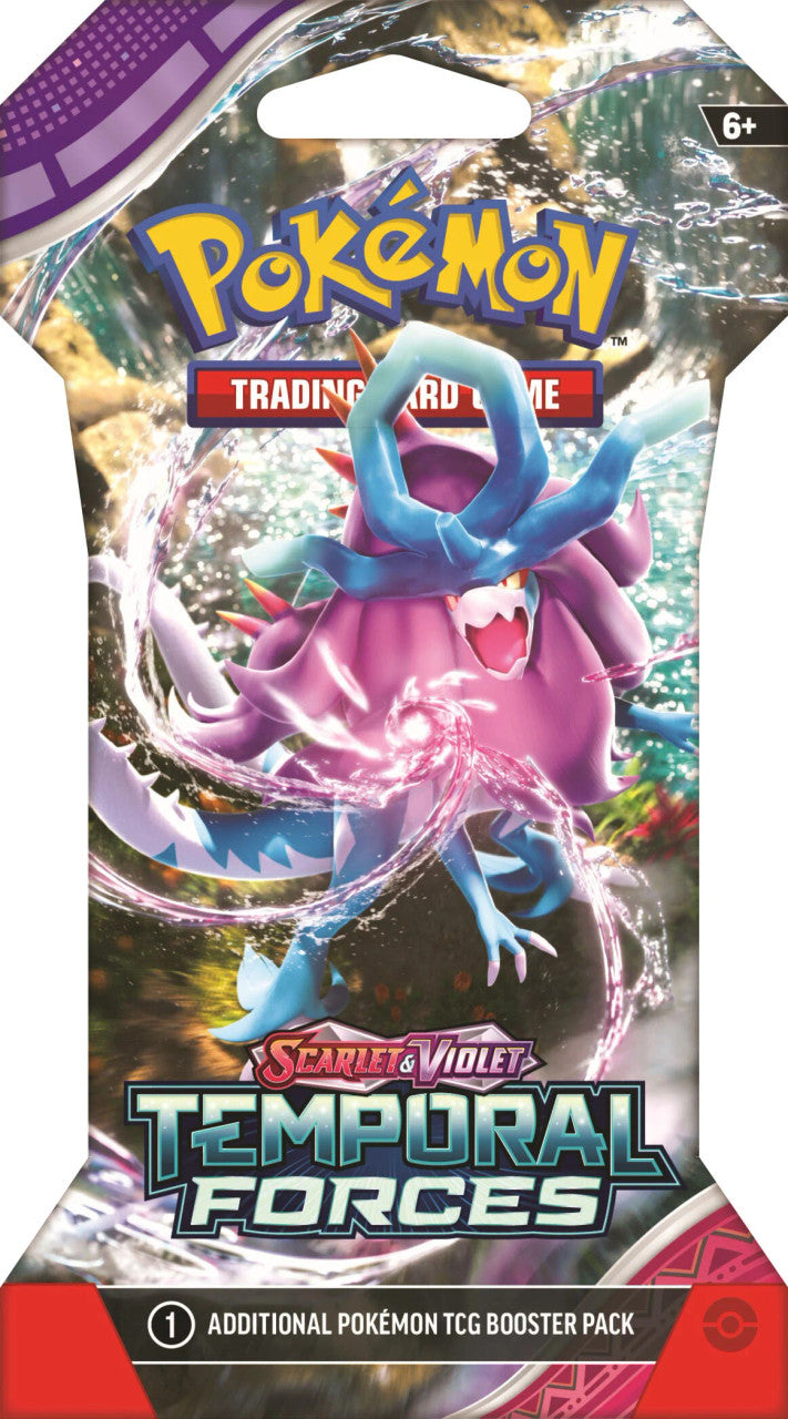 Pokémon TCG - Scarlet & Violet - Temporal Forces - Sleeved Booster Pack