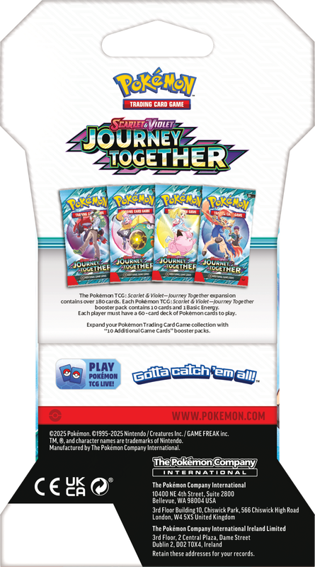 Pokémon TCG - Scarlet & Violet - Journey Together - Sleeved Booster Pack
